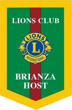 Lions Club Brianza Host gagliardetto